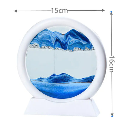 Gift-ready moving sand art decor for artistic homes