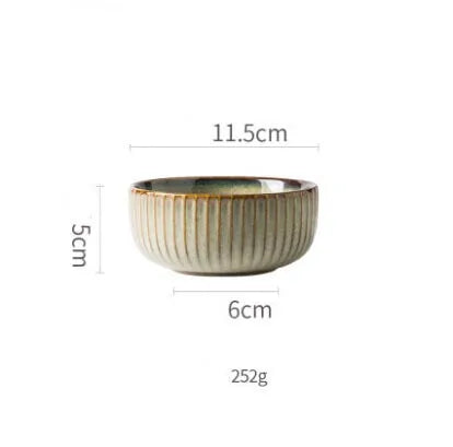 Japanese ceramic plates tabletop display