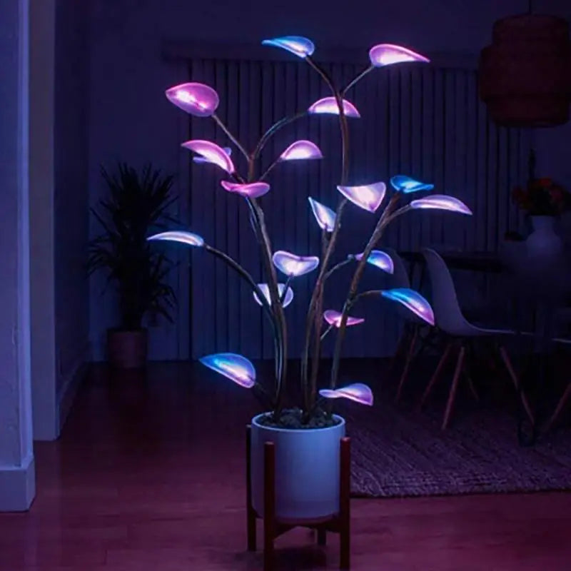Magic Plant Light on indoor desk